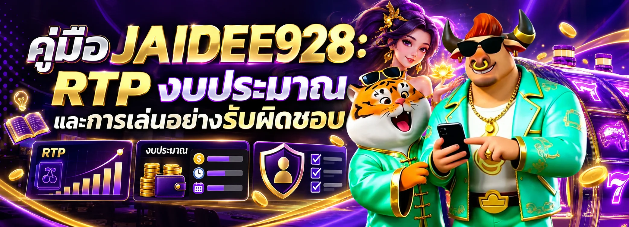 JAIDEE928 คู่มือ RTP ตั้งงบ และเล่นอย่างรับผิดชอบ